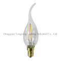 Ca35 3W Nicht-Dimmable Clear LED Birne Gold Abdeckung Birne
